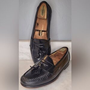 Cole Haan Leather Pinch Tassel City Loafers